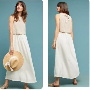 Anthropologie Maxi Dress L